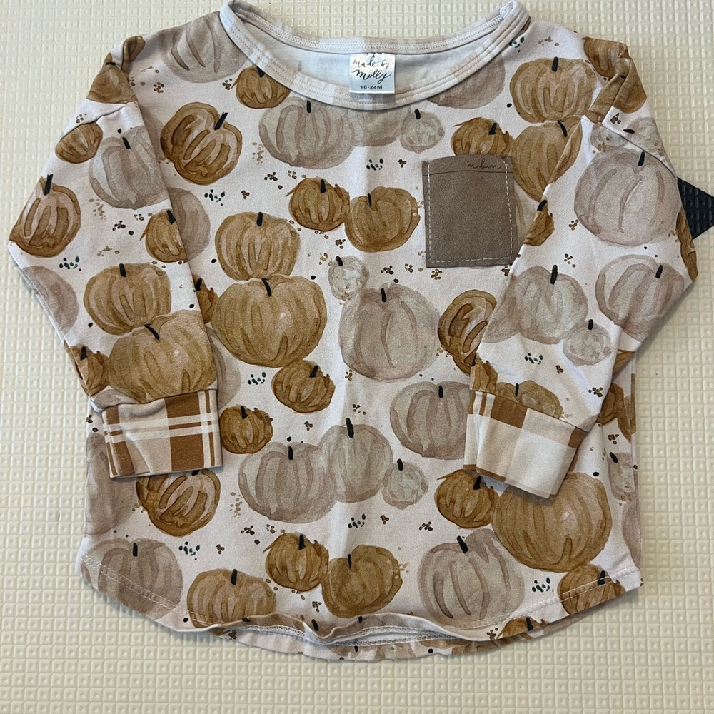 Made By Molly Pumpkin shirt